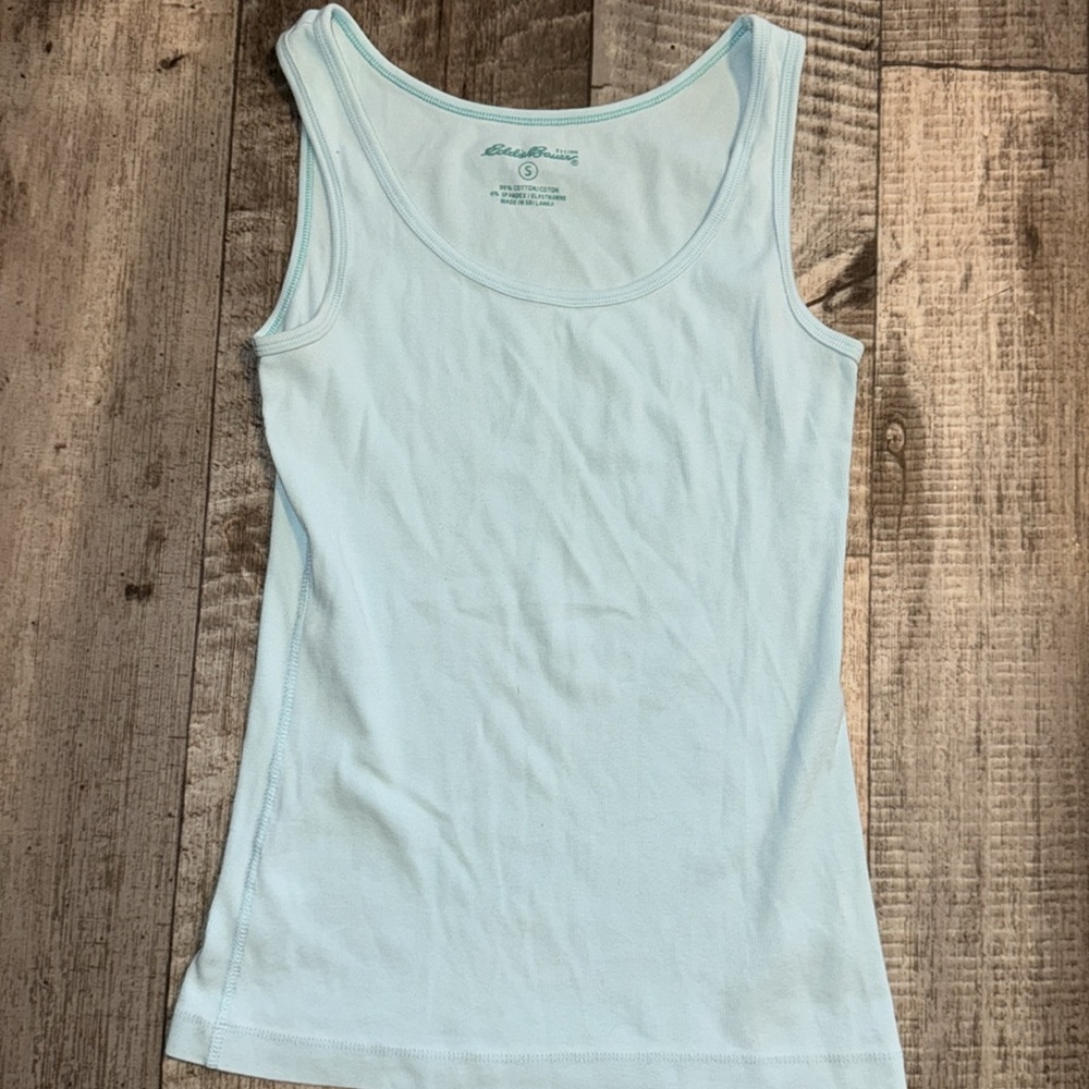LOT OF 3 EDDIE BAUER/BANANA REPUBLIC women tank tops- size SMALL - Picture 3 of 13